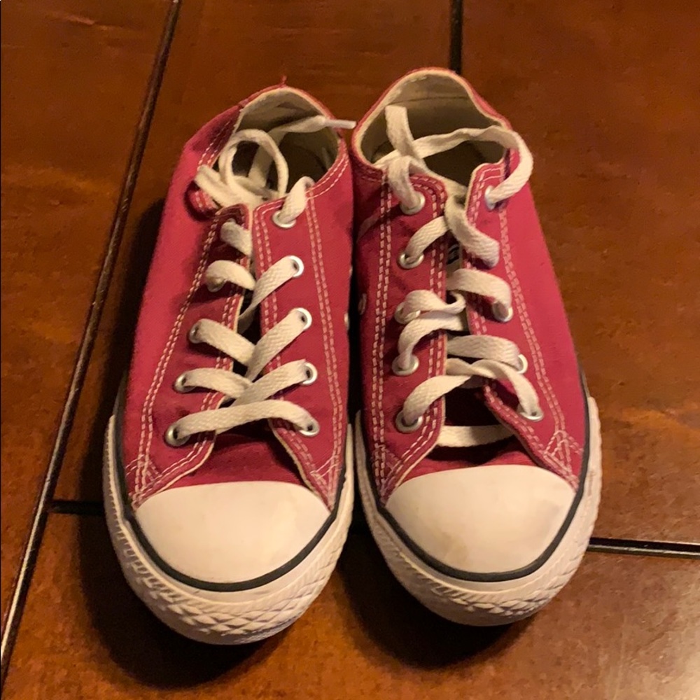 Maroon Converses